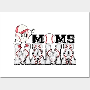 Baseball Mom Posters and Art